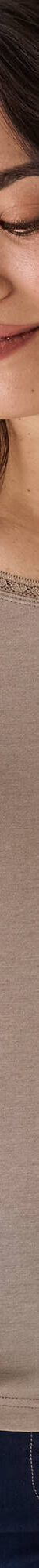T-shirt chaleur manches longues en laine mélangée (taupe clair) T-shirt chaleur manches longues en laine mélangée (taupe clair)